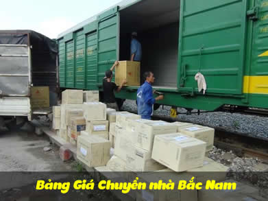 Bảng Giá Chuyển nhà Bắc Nam