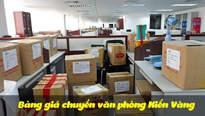 Bảng giá chuyển văn phòng