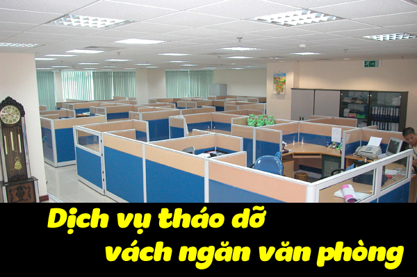Dịch vụ tháo lắp và vận chuyển vách ngăn văn phòng