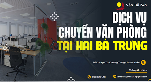 chuyển văn phòng tại hai bà trưng