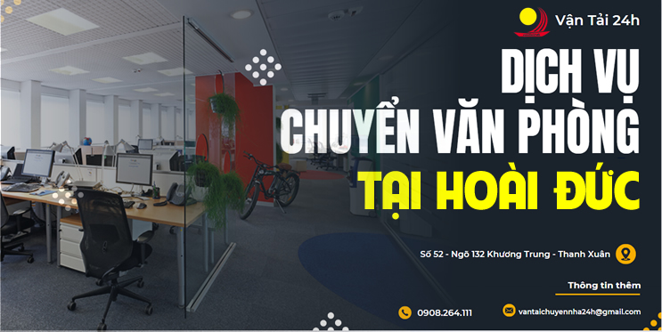 chuyển văn phòng tại hoài đức