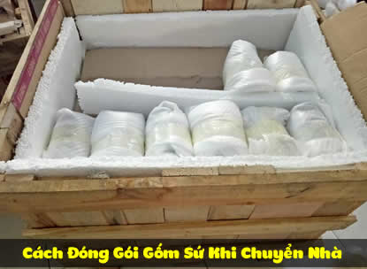 Cách Đóng Gói Gốm Sứ Khi Chuyển Nhà