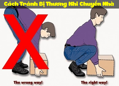 Cách Tránh Bị Thương Khi Chuyển Nhà
