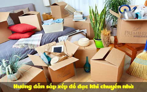 Hướng dẫn sắp xếp đồ đạc khi chuyển nhà