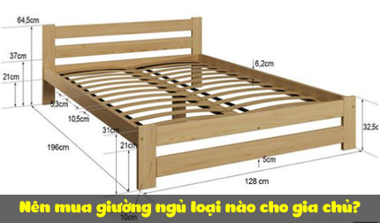 Nên mua giường ngủ loại nào cho gia chủ