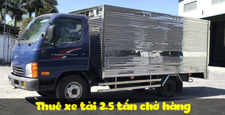 Thuê xe tải 2.5 tấn