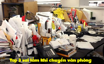 Top 3 sai lầm khi chuyển văn phòng
