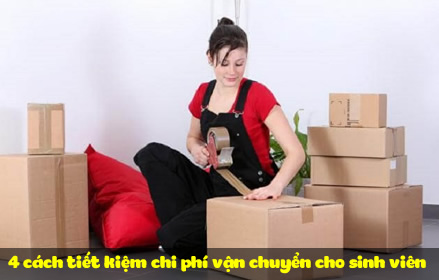 4 cách tiết kiệm chi phí vận chuyển cho sinh viên khi chuyển trọ