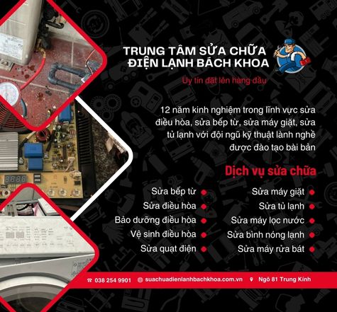 Trung tâm sửa chữa điện lạnh Bách Khoa