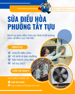 Sửa điều hòa phường Tây Tựu