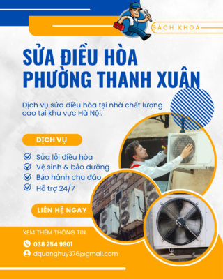 Sửa điều hòa phường Thanh Xuân
