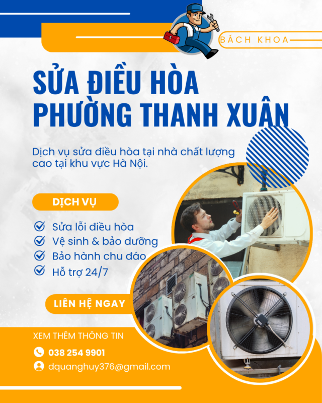 Sửa điều hòa phường Thanh Xuân