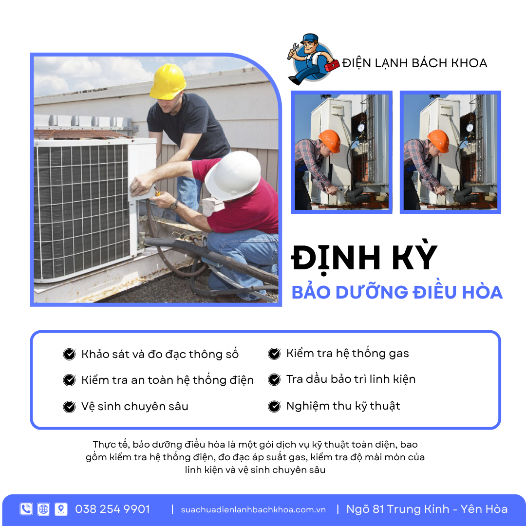 bảo dưỡng điều hòa