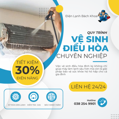 vệ sinh điều hòa